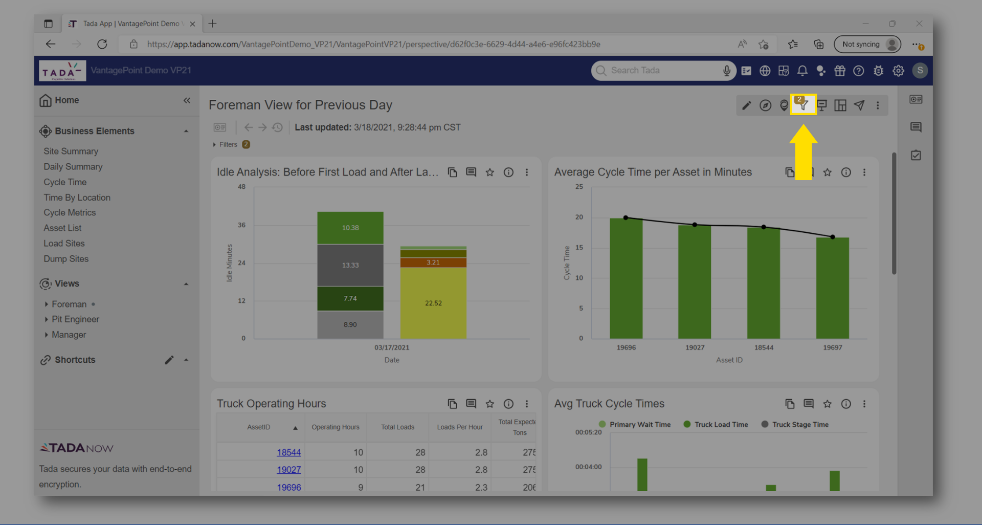 Perspective Filters Tada Cognitive Solutions
